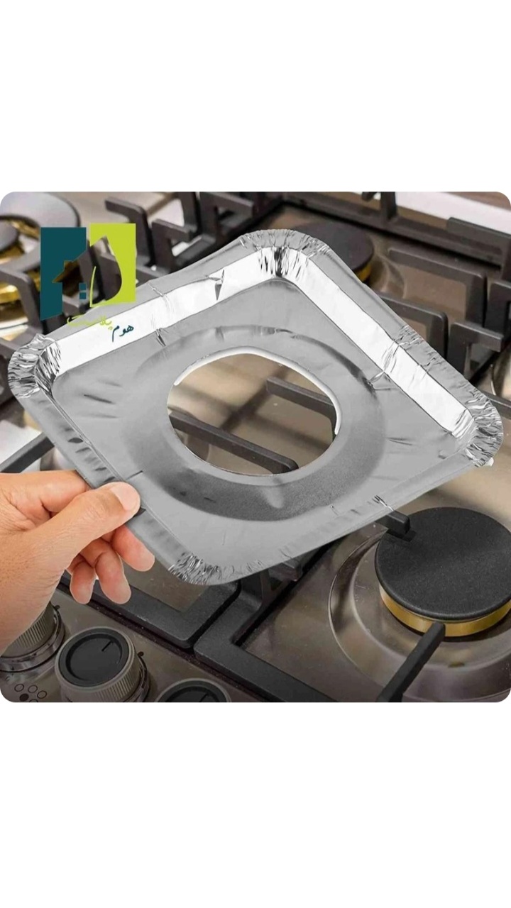 فویل دور شعله مربعی 8 عددی