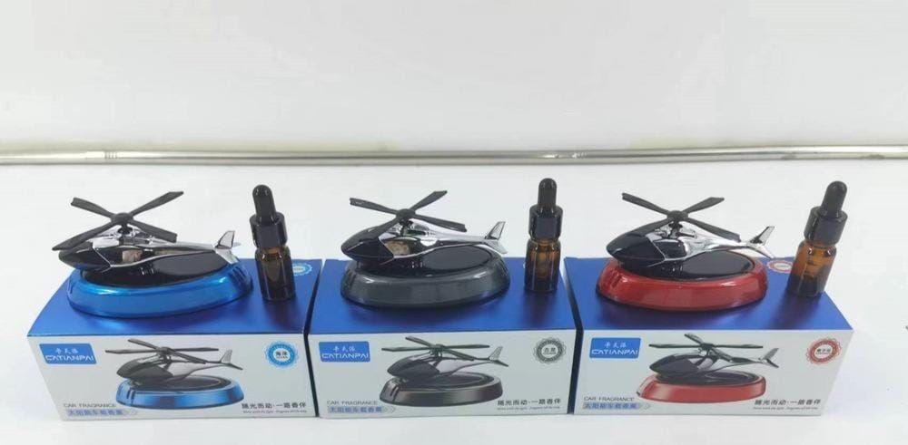 خوشبو کننده خودرو هلیکوپتری مدل KTP030 با رایحه گل