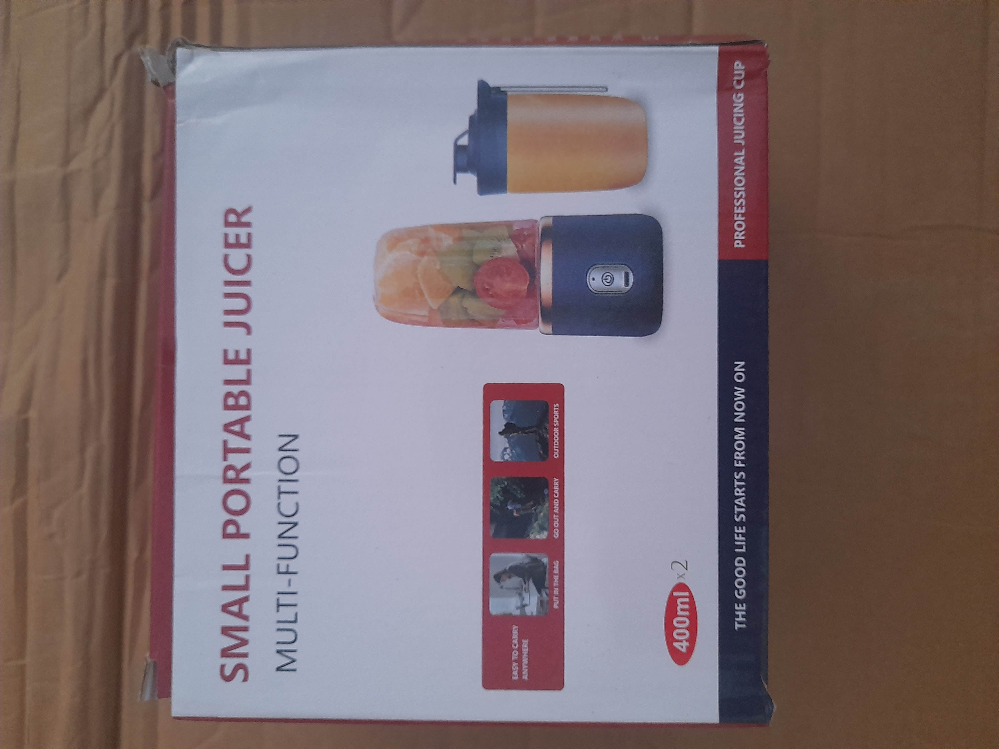 شیکر شارژی دوقلو ۴۰۰ میلی لیتر چند کاره