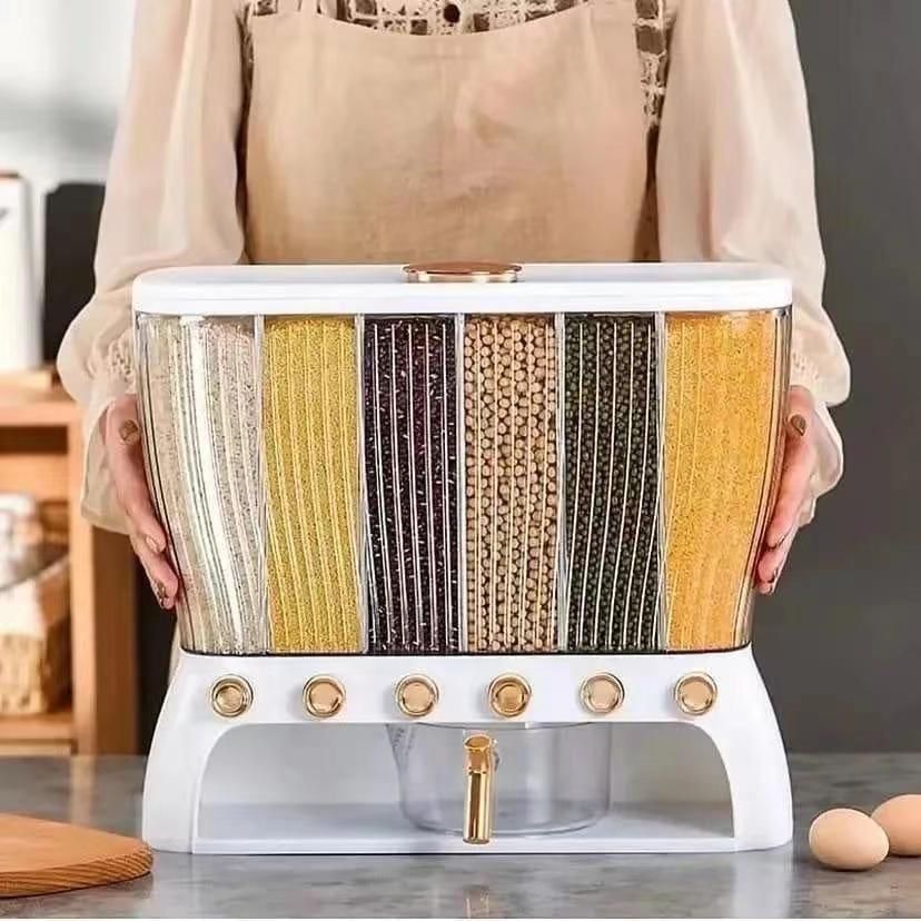جا حبوباتی ۶ خانه لوکس