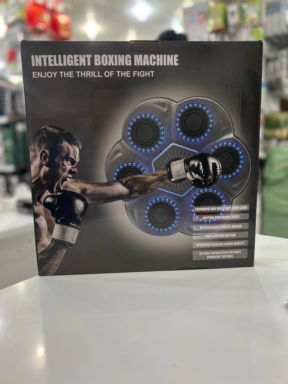 کیسه بوکس هوشمند موزیکال ۶ خانه بلوتوث دار