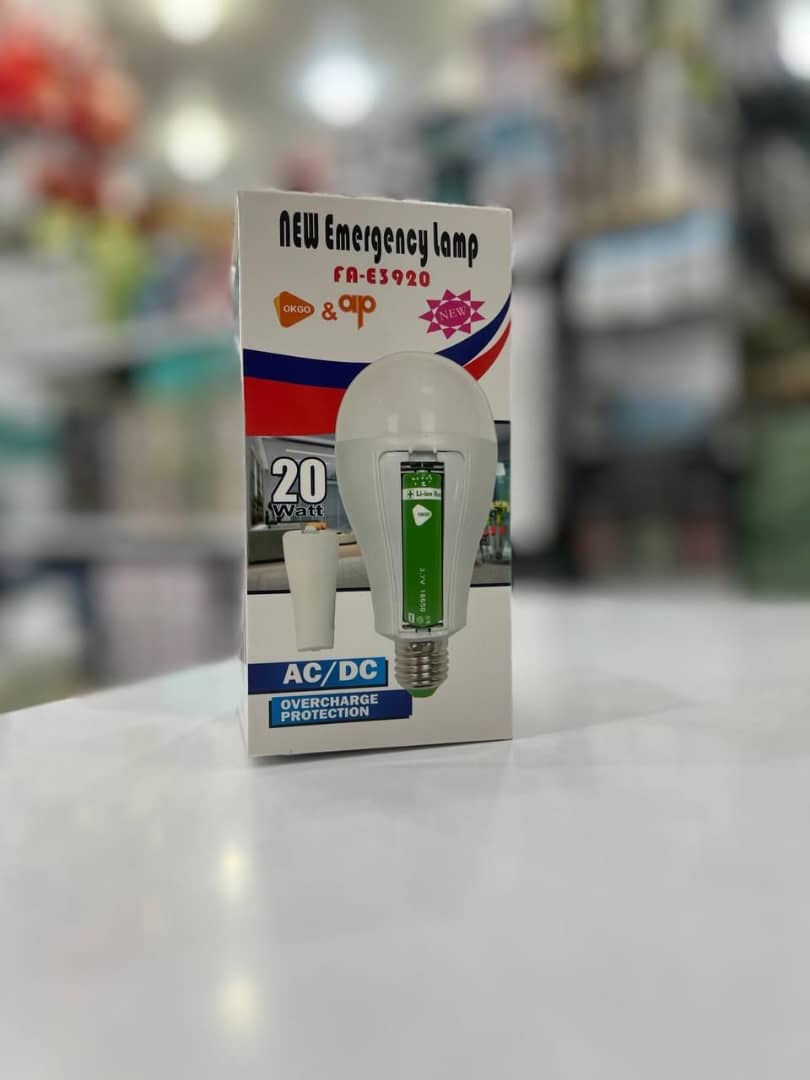 لامپ اضطراری شارژی FAE-3920 ظرفیت ۲۰ وات مهتابی