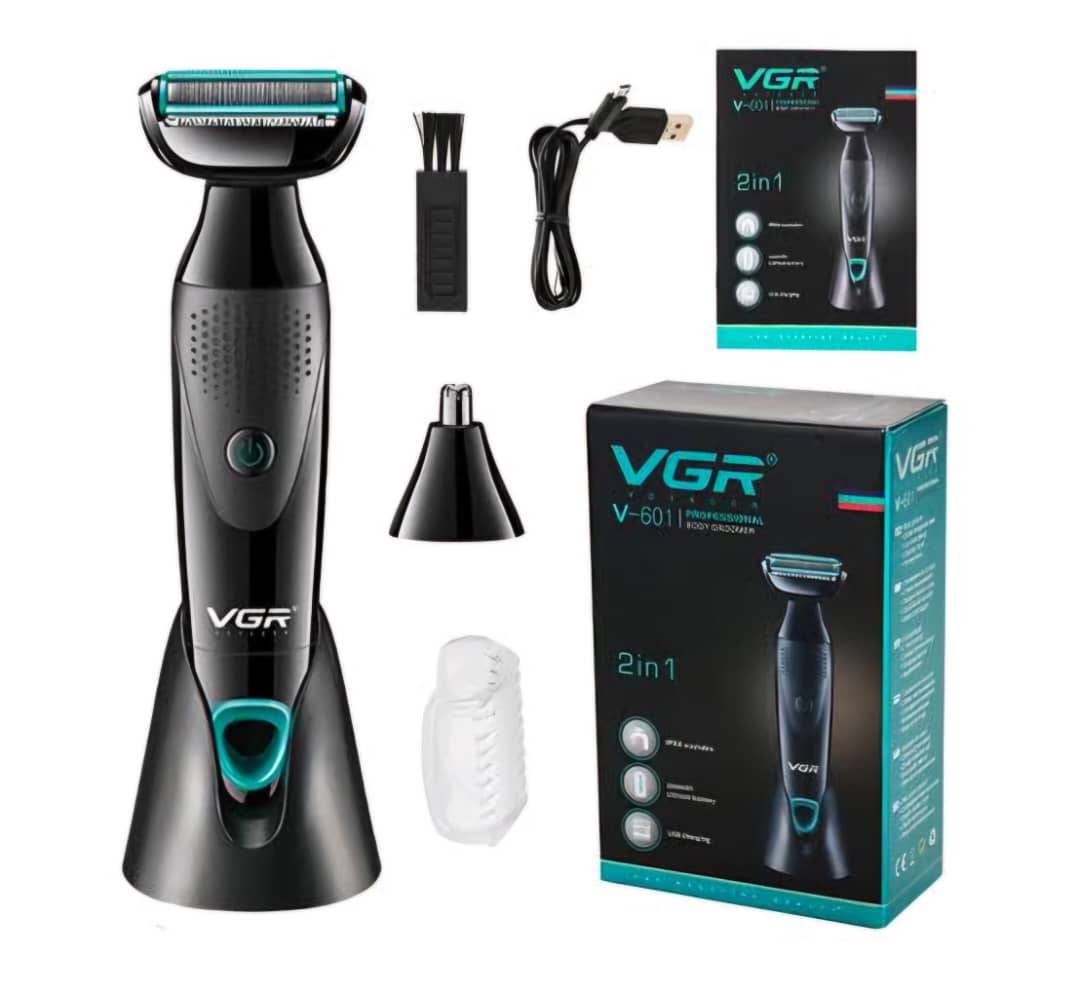 ماشین اصلاح وی جی آر مدل V-601 با تکنولوژی برش مستقیم و ضد آب